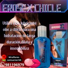 LUBRICANTE EROSEX COMESTIBLE-CHICLE-PAREJAS-SEXSHOP LIMA 981196979 